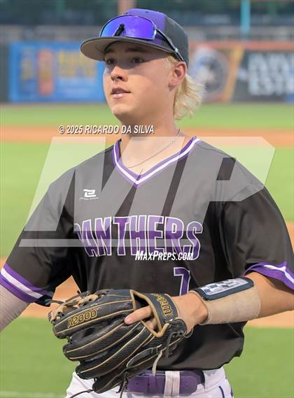 Thumbnail 3 in Kingwood Park vs. Liberty Hill (UIL Baseball 5A D2 Semifinal) photogallery.