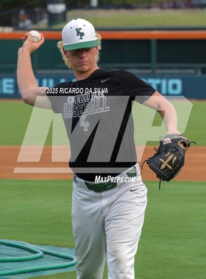 Thumbnail 2 in Kingwood Park vs. Liberty Hill (UIL Baseball 5A D2 Semifinal) photogallery.