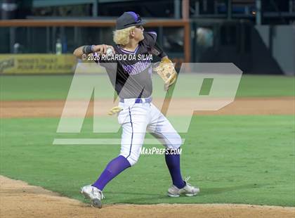 Thumbnail 3 in Kingwood Park vs. Liberty Hill (UIL Baseball 5A D2 Semifinal) photogallery.