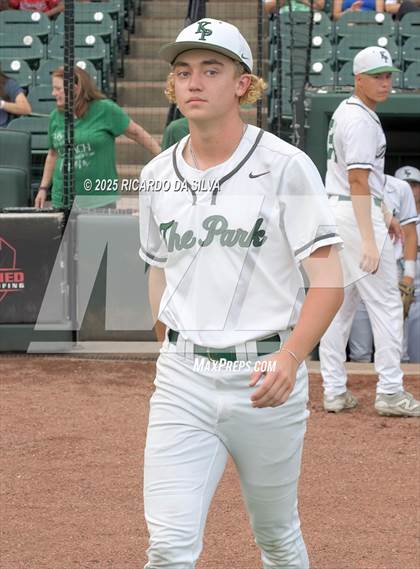 Thumbnail 3 in Kingwood Park vs. Liberty Hill (UIL Baseball 5A D2 Semifinal) photogallery.