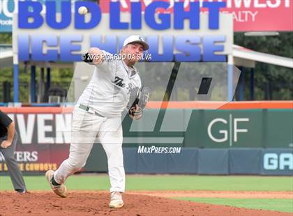 Thumbnail 2 in Kingwood Park vs. Liberty Hill (UIL Baseball 5A D2 Semifinal) photogallery.
