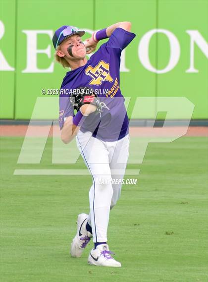 Thumbnail 3 in Kingwood Park vs. Liberty Hill (UIL Baseball 5A D2 Semifinal) photogallery.