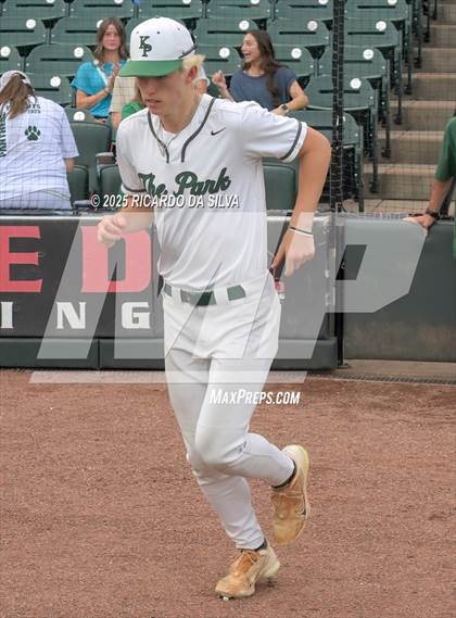 Thumbnail 2 in Kingwood Park vs. Liberty Hill (UIL Baseball 5A D2 Semifinal) photogallery.