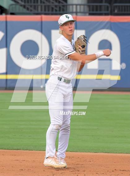 Thumbnail 3 in Kingwood Park vs. Liberty Hill (UIL Baseball 5A D2 Semifinal) photogallery.