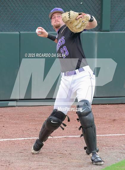 Thumbnail 1 in Kingwood Park vs. Liberty Hill (UIL Baseball 5A D2 Semifinal) photogallery.