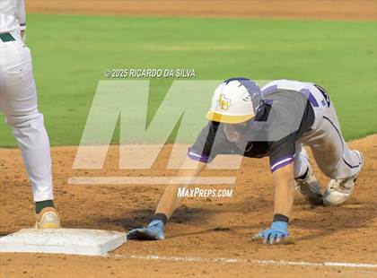 Thumbnail 3 in Kingwood Park vs. Liberty Hill (UIL Baseball 5A D2 Semifinal) photogallery.