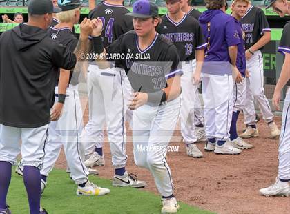Thumbnail 2 in Kingwood Park vs. Liberty Hill (UIL Baseball 5A D2 Semifinal) photogallery.