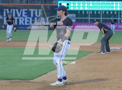 Thumbnail 3 in Kingwood Park vs. Liberty Hill (UIL Baseball 5A D2 Semifinal) photogallery.