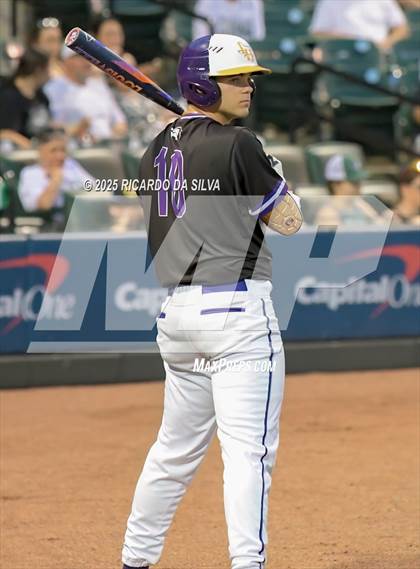 Thumbnail 2 in Kingwood Park vs. Liberty Hill (UIL Baseball 5A D2 Semifinal) photogallery.