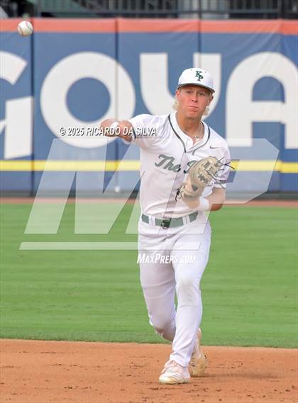 Thumbnail 2 in Kingwood Park vs. Liberty Hill (UIL Baseball 5A D2 Semifinal) photogallery.