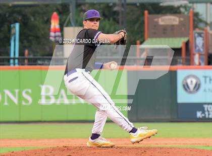 Thumbnail 2 in Kingwood Park vs. Liberty Hill (UIL Baseball 5A D2 Semifinal) photogallery.