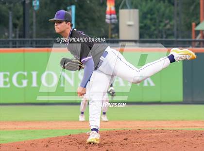 Thumbnail 3 in Kingwood Park vs. Liberty Hill (UIL Baseball 5A D2 Semifinal) photogallery.