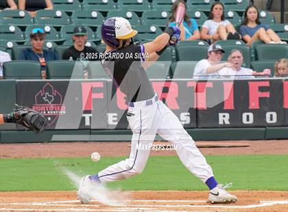 Thumbnail 2 in Kingwood Park vs. Liberty Hill (UIL Baseball 5A D2 Semifinal) photogallery.