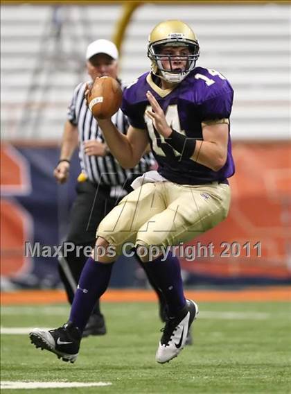 Thumbnail 3 in Christian Brothers Academy vs. Mansfield (Syracuse Kickoff Classic) photogallery.