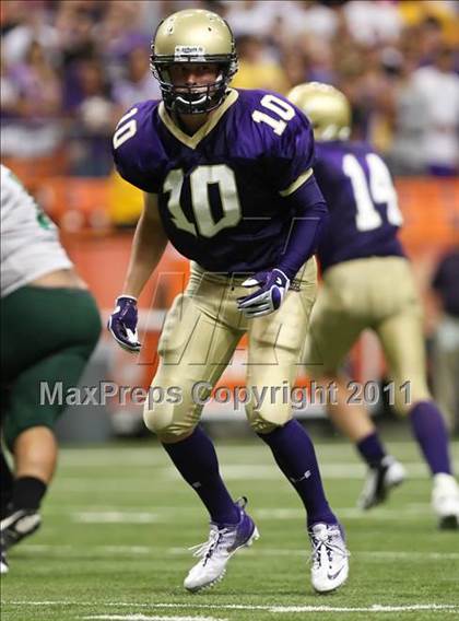 Thumbnail 3 in Christian Brothers Academy vs. Mansfield (Syracuse Kickoff Classic) photogallery.