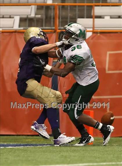 Thumbnail 1 in Christian Brothers Academy vs. Mansfield (Syracuse Kickoff Classic) photogallery.