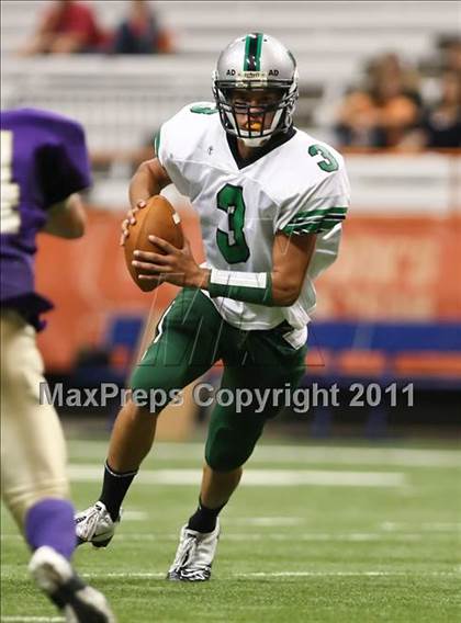 Thumbnail 1 in Christian Brothers Academy vs. Mansfield (Syracuse Kickoff Classic) photogallery.