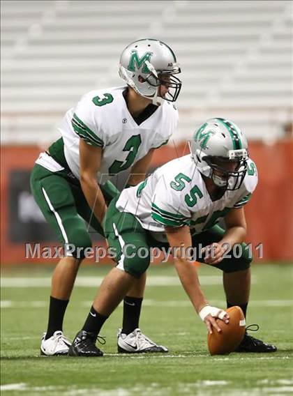 Thumbnail 2 in Christian Brothers Academy vs. Mansfield (Syracuse Kickoff Classic) photogallery.
