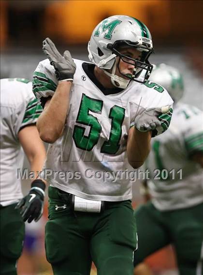 Thumbnail 3 in Christian Brothers Academy vs. Mansfield (Syracuse Kickoff Classic) photogallery.