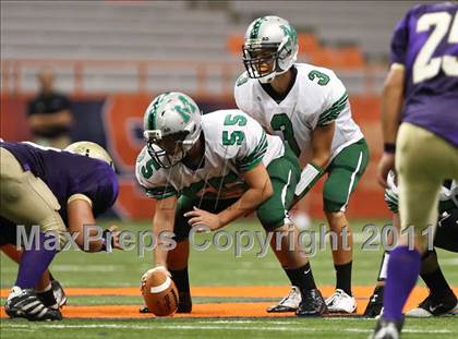 Thumbnail 2 in Christian Brothers Academy vs. Mansfield (Syracuse Kickoff Classic) photogallery.