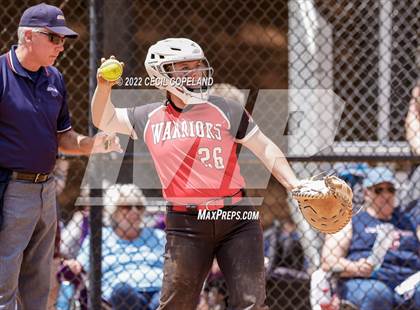 Thumbnail 1 in Cherokee vs West Laurens (GHSA Slow Pitch Elimination Game) photogallery.