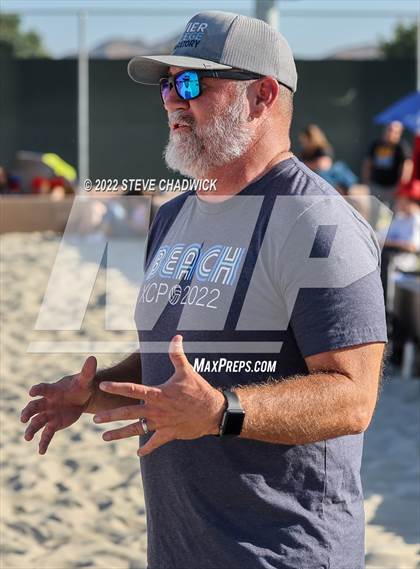 Thumbnail 3 in Xavier College Prep vs Desert Ridge @ Casteel (AIA Division 1 Pairs Semifinals) photogallery.