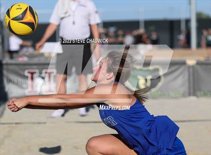 Thumbnail 1 in Xavier College Prep vs Desert Ridge @ Casteel (AIA Division 1 Pairs Semifinals) photogallery.
