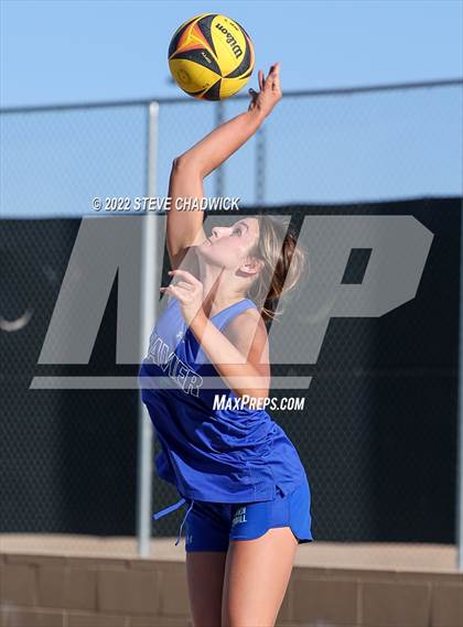 Thumbnail 1 in Xavier College Prep vs Desert Ridge @ Casteel (AIA Division 1 Pairs Semifinals) photogallery.