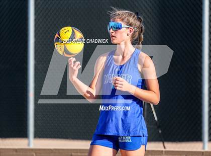 Thumbnail 1 in Xavier College Prep vs Desert Ridge @ Casteel (AIA Division 1 Pairs Semifinals) photogallery.