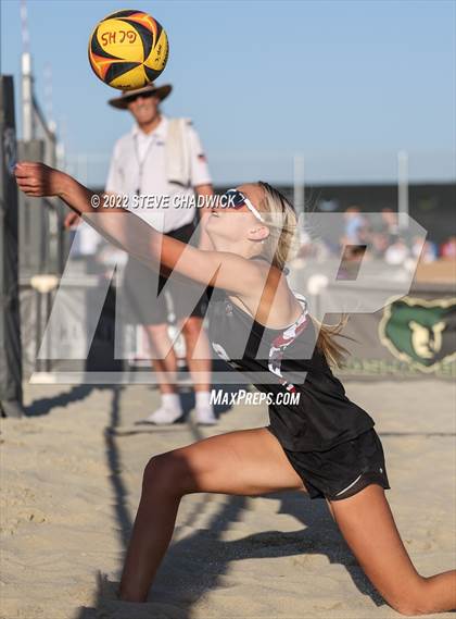 Thumbnail 1 in Xavier College Prep vs Desert Ridge @ Casteel (AIA Division 1 Pairs Semifinals) photogallery.