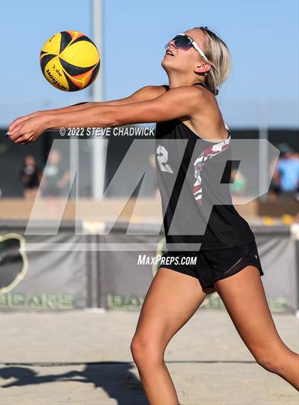 Thumbnail 1 in Xavier College Prep vs Desert Ridge @ Casteel (AIA Division 1 Pairs Semifinals) photogallery.