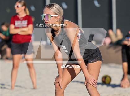 Thumbnail 3 in Xavier College Prep vs Desert Ridge @ Casteel (AIA Division 1 Pairs Semifinals) photogallery.