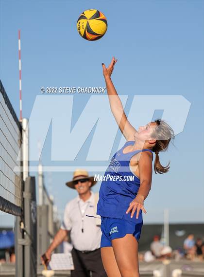 Thumbnail 2 in Xavier College Prep vs Desert Ridge @ Casteel (AIA Division 1 Pairs Semifinals) photogallery.
