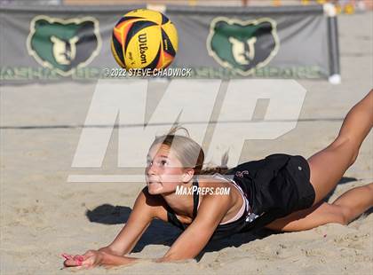 Thumbnail 2 in Xavier College Prep vs Desert Ridge @ Casteel (AIA Division 1 Pairs Semifinals) photogallery.