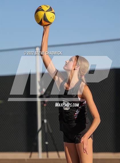 Thumbnail 1 in Xavier College Prep vs Desert Ridge @ Casteel (AIA Division 1 Pairs Semifinals) photogallery.