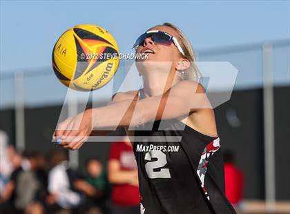 Thumbnail 3 in Xavier College Prep vs Desert Ridge @ Casteel (AIA Division 1 Pairs Semifinals) photogallery.