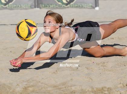 Thumbnail 1 in Xavier College Prep vs Desert Ridge @ Casteel (AIA Division 1 Pairs Semifinals) photogallery.