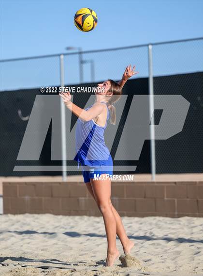 Thumbnail 2 in Xavier College Prep vs Desert Ridge @ Casteel (AIA Division 1 Pairs Semifinals) photogallery.