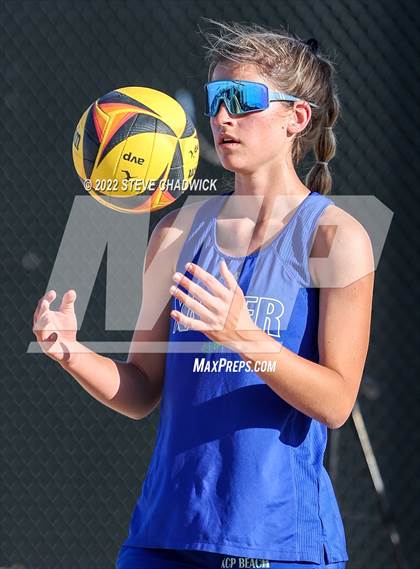 Thumbnail 2 in Xavier College Prep vs Desert Ridge @ Casteel (AIA Division 1 Pairs Semifinals) photogallery.