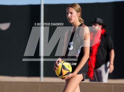 Thumbnail 2 in Xavier College Prep vs Desert Ridge @ Casteel (AIA Division 1 Pairs Semifinals) photogallery.
