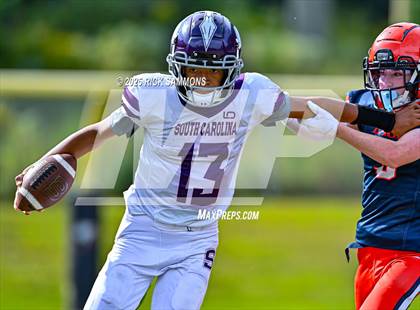 Thumbnail 3 in JV: South Carolina Spartans at Grace Christian School photogallery.