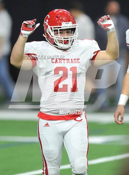 Thumbnail 3 in Carthage vs. China Spring (UIL 4A Division 1 Semifinal) photogallery.