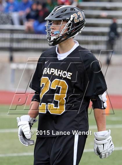 Thumbnail 2 in Arapahoe vs. Mountain Vista (CHSAA 5A 2nd Round Playoff) photogallery.