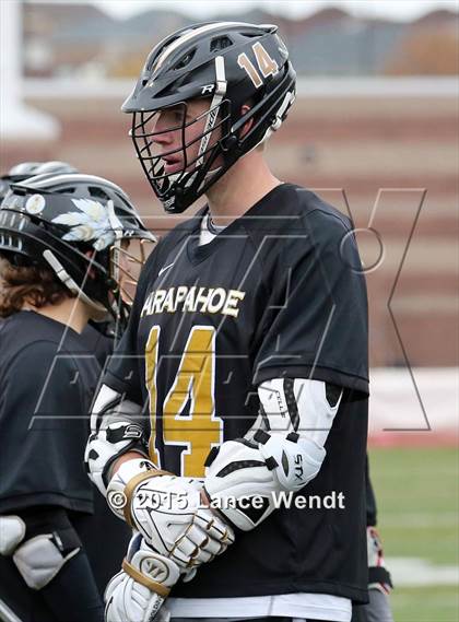 Thumbnail 1 in Arapahoe vs. Mountain Vista (CHSAA 5A 2nd Round Playoff) photogallery.