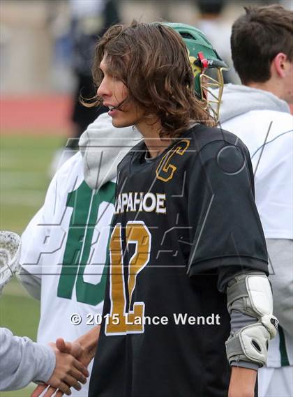 Thumbnail 2 in Arapahoe vs. Mountain Vista (CHSAA 5A 2nd Round Playoff) photogallery.