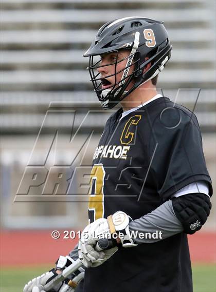 Thumbnail 3 in Arapahoe vs. Mountain Vista (CHSAA 5A 2nd Round Playoff) photogallery.