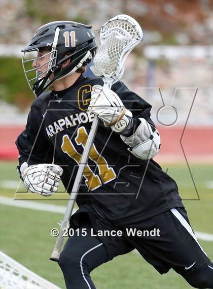 Thumbnail 1 in Arapahoe vs. Mountain Vista (CHSAA 5A 2nd Round Playoff) photogallery.