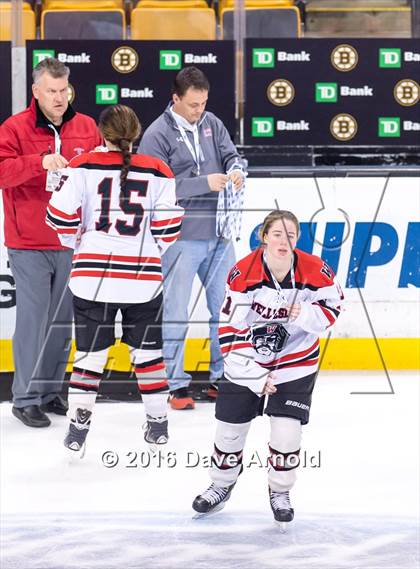 Thumbnail 1 in Wellesley vs Notre Dame Academy (MIAA Division 2 Final) photogallery.