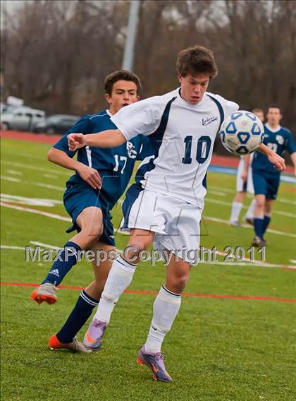 Thumbnail 1 in Skaneateles vs Burke Catholic (NYPSHAA Class B Final) photogallery.
