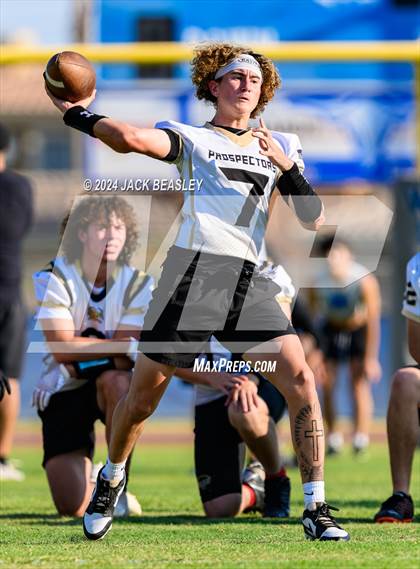 Thumbnail 1 in Apache Junction vs Campo Verde (Mesquite Summer Passing League) photogallery.
